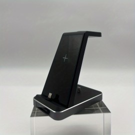 New Charger Station For IPhone Multiple Devices - 3 In 1 Fast Wireless Charging Stand For Apple Watch Series 7 6 SE 5 4 3 2 & Airpods IPhone 14 13 12 11 Pro X Max XS XR 8 7 Plus 6s 6 With 6.6FT Type-C Charging Cable