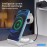 Charger Station For IPhone Multiple Devices, 3 In 1 Fast Wireless Charger Stand Dock Stand For IPhone 14 13 12 11 Pro X XS 8 Plus Apple Watch Series 8 7 6 SE 5 4 3 2 & AirPods 3/2/Pro For Office/home Nice Small Gift For Friend