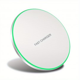 QI 15w Max Fast Wireless Charging Pad Fast Wireless Charger Pad Compatible With IPhone 14/13/12, Qi Wireless Charger For Samsung Galaxy S23 S22 Note 20/30 Ultra Android Phone (only For Phone Which Has Qi-Certified Charging Station)