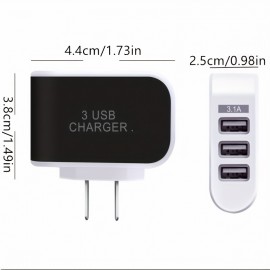 5V1A USB Charging Head - Multifunctional Charger for Mobile Phones & Tablets!