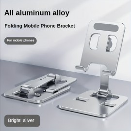 Universal All Aluminum Alloy Portable Tablet Holder For IPad Holder Tablet Stand Mount Adjustable Flexible Mobile Phone Stand