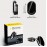 Magnetic Car Phone Holder Mount Alloy Folding Magnetic Car Phone Holder For Car Dashboard, 360° Adjustable Car Phone Mount For All Smartphones With 2*Iron Sheets And 2*Mobile Phone Protective Films