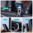 Magnetic Car Phone Holder Mount Alloy Folding Magnetic Car Phone Holder For Car Dashboard, 360° Adjustable Car Phone Mount For All Smartphones With 2*Iron Sheets And 2*Mobile Phone Protective Films