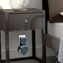 Outlet Wall Mount Holder Stand For Echo Dot 3rd Gen, Smart Home Speakers Plug Mount For Alexa With Cable Management