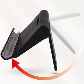 1pc 270 Degree Foldable Mobile Phone Holder, Portable Phone Stand For Tablet