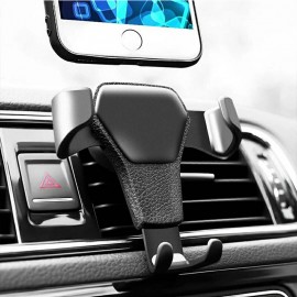 Universal Gravity Auto Phone Holder For Car Air Vent Clip Mount Mobile Phone Holder CellPhone Stand For IPhone For Samsung
