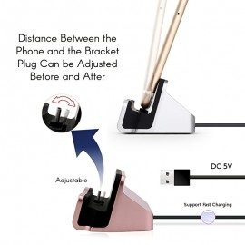 Stand Holder Charging Base Dock Station ,USB Cable Sync Cradle Charger Base For Xiaomi ,Android ,Type-C ,Samsung