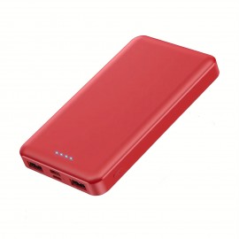 Portable Charger Power Bank 10000mAh Ultra Slim Design Portable Phone Charger With Type C Input & 2 Output Backup Charging External Battery Pack For Smart Phone, Android Phone,Tablet Etc.Compatible With IPhone 15 14 13,12 11 X 8 7 6 , Samsung S20,