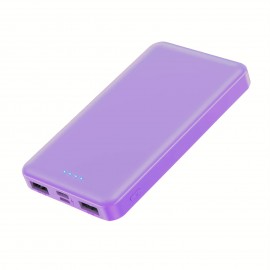 Portable Charger Power Bank 10000mAh Ultra Slim Design Portable Phone Charger With Type C Input & 2 Output Backup Charging External Battery Pack For Smart Phone, Android Phone,Tablet Etc.Compatible With IPhone 15 14 13,12 11 X 8 7 6 , Samsung S20,