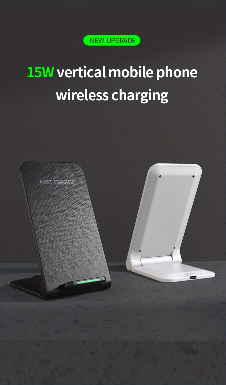 mobile phone wireless charging station 15w fast charging wireless charging station for iphone 15 14 13 12 11 xr x 8 series for samsung series for android series details 0